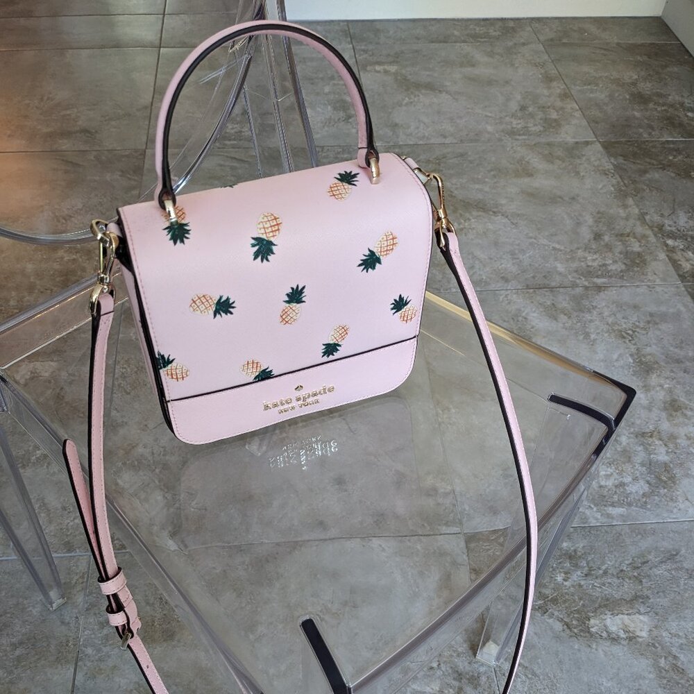 Kate Spade Staci Square Pineapple Crossbody